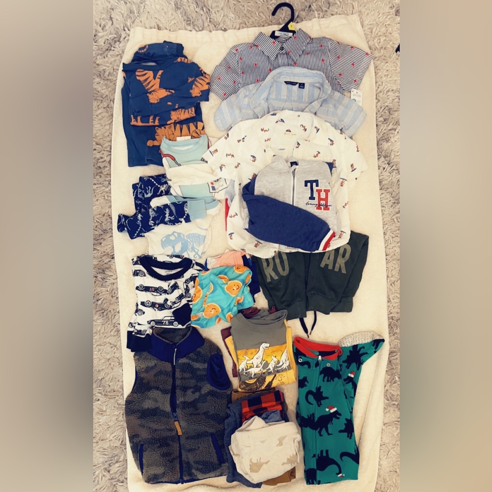 I MOVED! +20 item bundle of used little boy clothes, 24 mo - 3T